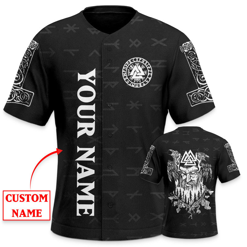 Old For Good Reason Viking Custom Baseball Jersey